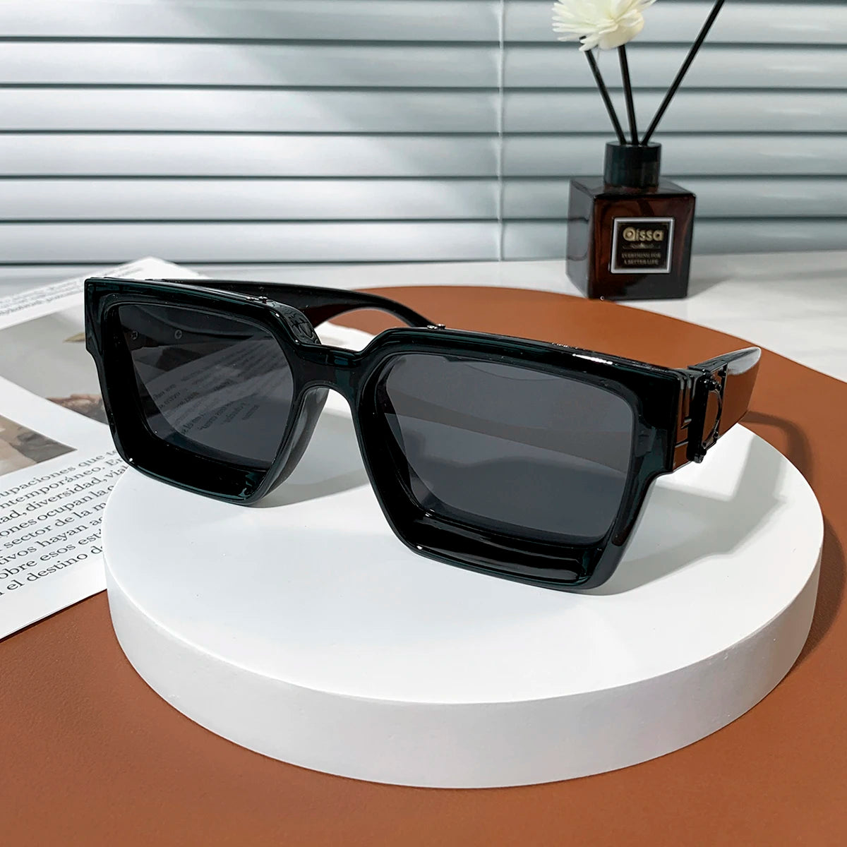 Ruiao Luxe Square Sunglasses