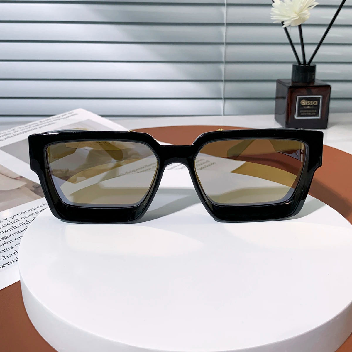 Ruiao Luxe Square Sunglasses